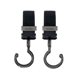 Stroller hook emoka (metal color: black, black)