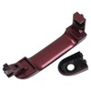 ApplianPar Front Driver Side Exterior Door Handle Red for Nissan