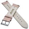 STUNNING SELECTION Alpine flat Stitched Genuine Leather Watch strap with