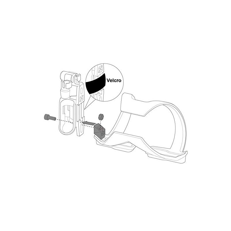 Birzman Uncage Side Draw Bottle Cage | Side-Loading Bike Bottle