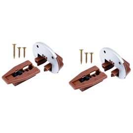 TAODAN 2 Sets Guideway Replacement Part Universal Center Mount Drawer Slide Kit for Dressers and Closets