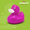 SUPERLOTTI Squeaky duck Renate Pink Metallic, an original bath duck,