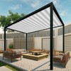 Patio Paradise 8' x 24' Sun Shade Sail Rectangle Straight