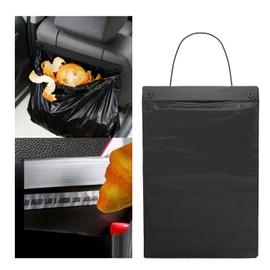 YGDMD 10PCS Car Trash Bag Hanging,Sealable Car Garbage Bag Hanging with Self-adhesive Closure/Large Capacity Design for Garbage/Item Storage,Disposable Cars Trash Bags for Seat Backs