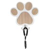 Gxdamxz Wooden Dog Coat Rack, Dog Lead Holder for Collar