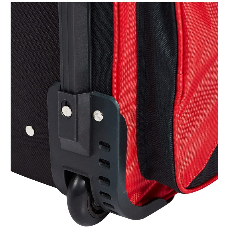 Fila 26" Lightweight Rolling Duffel Bag, Red, One Size