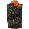 TrailCrest Mens Reversible Camo & Blaze Orange Vest, Large