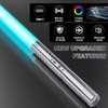 CHLDYCST Lightsaber,2 in 1 Dueling Light Sabers with Metal Hilt