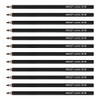 Primo Euro Blend HB Charcoal Pencils, Box of Twelve Hard