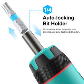 Jneit Ridling Preset Type Torque Wrench Torque Screwdriver Drive Drive 0.25 inch (6.35 mm) (1/4 mm) 1-8 Nm (100 - 800 cN.m) 31-Piece Set Driver Bit Set