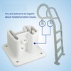 Ground Pool Ladder Parts,Pool Ladder Part - Replacement Mount for