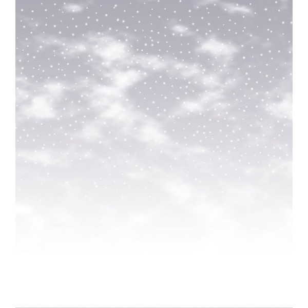 Fabric Flair Scenery Snowy Days Grey Landscape 14 Count Fat