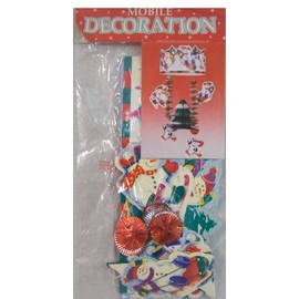 msx import Snowman Hanging Mobile Christmas Decoration