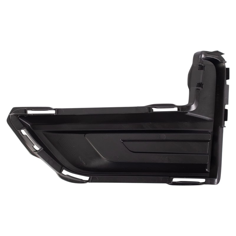 TRQ Front Right Fog Light Hole Cover Black Passenger Side