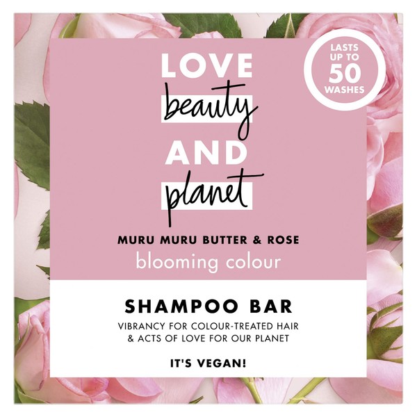 Shampoo Bar - Blooming Colour Muru Butter & Rose Love Beauty and Planet