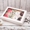 RIFMEAE Cookie Boxes, 14" x 10" x 2.5" White Bakery