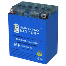 Mighty Max Battery YTX14AH 12V 12AH GEL Battery for Suzuki 250 LT-4WD QuadRunner '87-'99