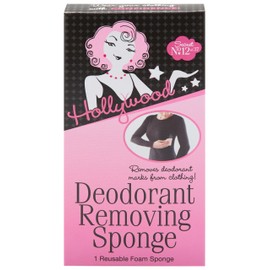 Hollywood Fashion Secrets Deodorant Removing Sponge, Stain Eraser, Reusable