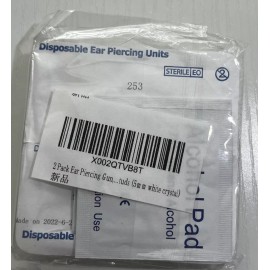 Unbranded 2 Pack Safety Ear Piercing Kit Disposable Self Nose Piercing Gun with 5mm Stud