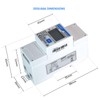 CHINT DDSU666 Single-Phase DIN35 mm Electronic Intelligent Energy Meter Electricity