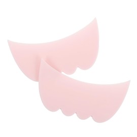 FRCOLOR 2pcs Eyelash Stencil Applicator Reusable Makeup Tool for Eyeliner Mascara Comfortable Easy to Clean for Home Travel Prevents Eyeshadow Fallout