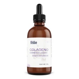 Hebbe Cosmetics Colágeno Hidrolizado Líquido 100g Piel y Cabello