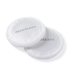 Manicare 2 Luxury Cosmetic Satin Puffs