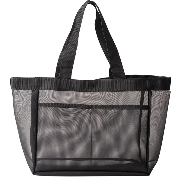Helweet Mesh Beach Bag, Beach Bag, Family Swimming Bag, Shoulder