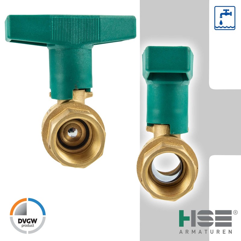 Plain Water 1/2 Inch – DN 15 Water Ball Valve