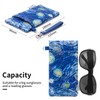 Face Shadow Double Glasses Case Soft Eyeglass Case For Women