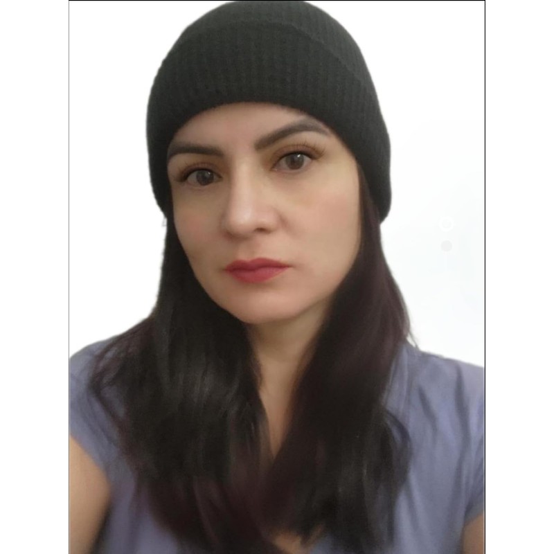 Unisex Black Knit Beanie for Cold Weather