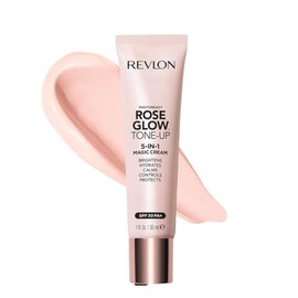 Revlon Photo Lady Rose Glow Tone Up Cream Base Face Makeup Base CICA Ingredients Deer Rough Skin Prevention Shine Prevention Moisture SPF30 PA+ Makeup Base Quartz 1 Piece