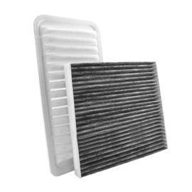 88568-02020 17801-22020 Engine Filter & Cabin Air Filter Combo Set for 2004 Toyota Corolla CE Sedan 4-Door 1.8L 1794CC l4 GAS DOHC Naturally Aspirated