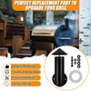 COMVIEE Pellet Grill Smoke Stack Chimney Replacement for Pit Boss