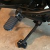 Worldmotop Motorcycle Kickstand Pad Side Stand Foot Extension Enlarger Plate