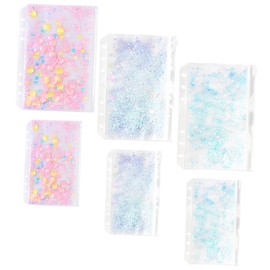 NUOBESTY Ticket Zipper Pouches 6pcs Binder Pouches for Office Travel and Organization