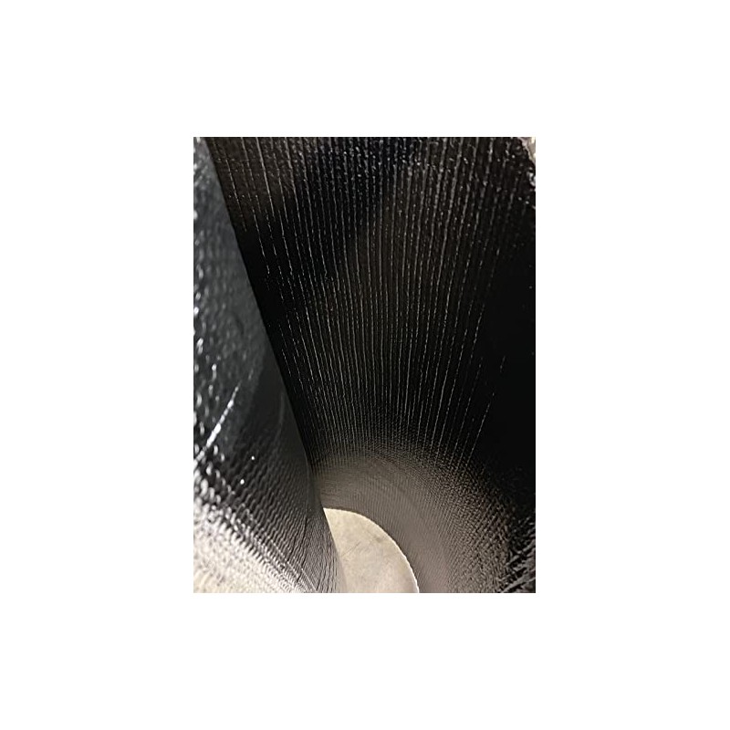 Reflective Black Reflective Bubble Rafter Duct WRAP HVAC Insulation Roll