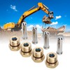 4Pcs Excavator Foot Pedal Valve High Accuracy Hard Harmless Excavator