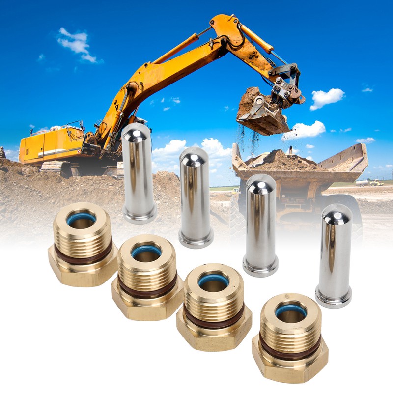 4Pcs Excavator Foot Pedal Valve High Accuracy Hard Harmless Excavator