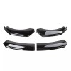 Unbranded Gloss Black Car Front Bumper Spoiler Lip Splitter Body