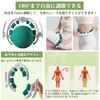 L-Tou Massage Roller, Myofascial Roller Ring Massager, Removable Handle, Multi-functional