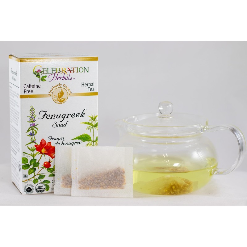 Celebration Herbals - Organic Caffeine Free Fenugreek Seed Herbal Tea