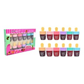 Tinta Para Labios Tinta Paleta Maquillaje 12 Piezas Mayoreo