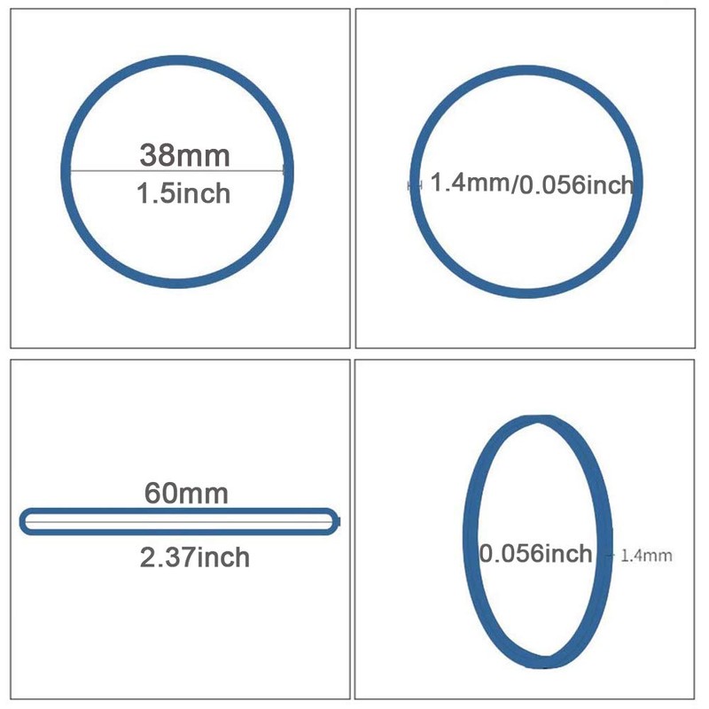 AMUU Rubber Band Spring Band Color #16 Rubber Bands, Approximately