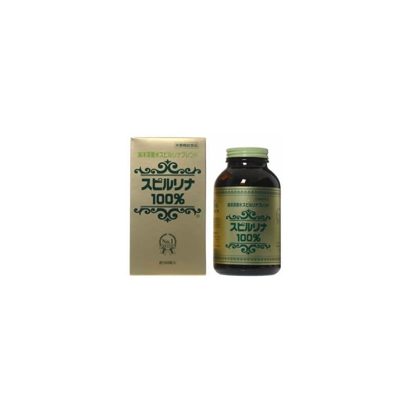 Japan Alge Deep Marine Water Spirulina Blend 100% Spirulina 200mg