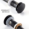 Pop up Sink Drain Stopper for Bathroom Vessel Vanity Sink