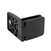 Gedotec Glass Door Hinge Middle Hinge Black Matt Square I
