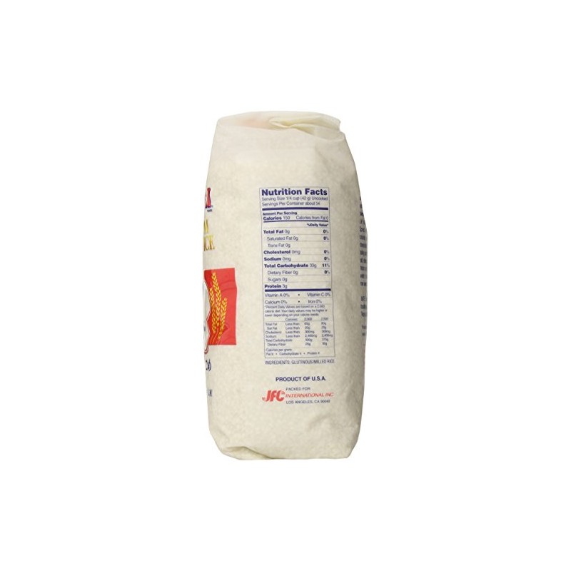 Hakubai Mochigome Sweet Rice, 5-Pound