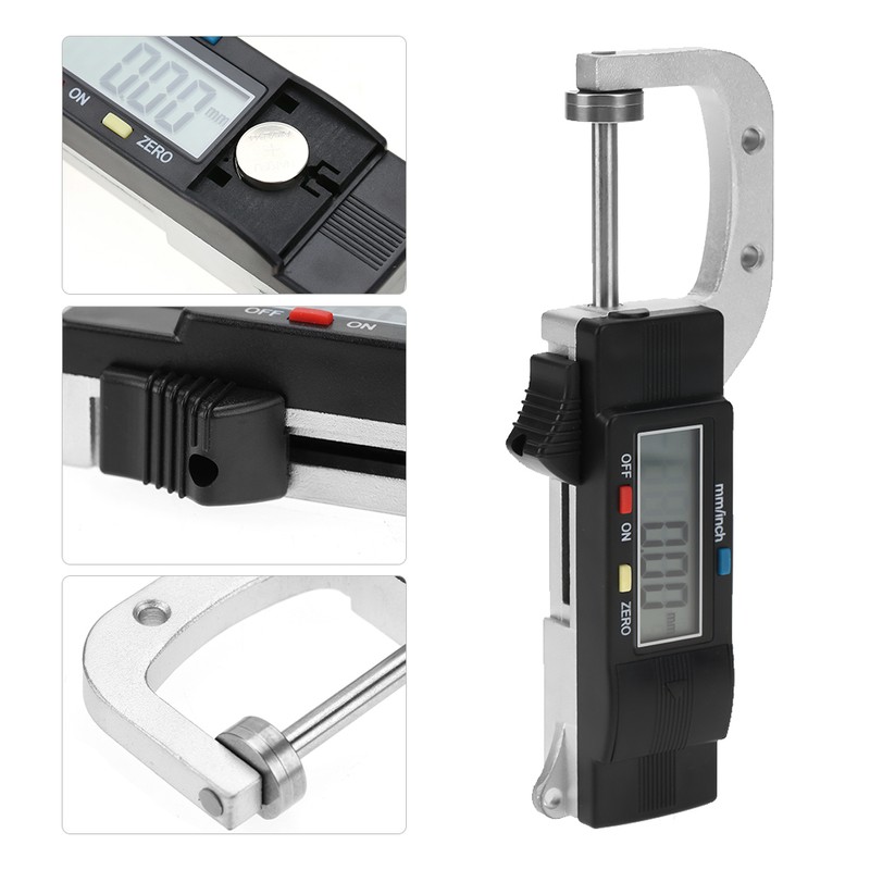 Horizontal Type Electronic Digital Display Caliper Thickness Gauge Measuring Tool