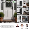 Keyless Entry Fingerprint Digital Smart Lock with Handle & Keypad:
